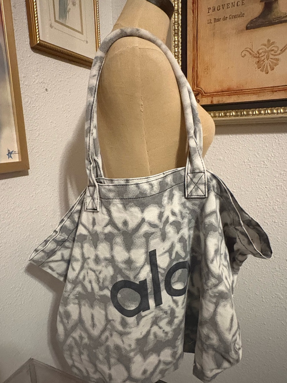 Alo Canvas Yoga, Pilates, Ballet Tote bag EUC